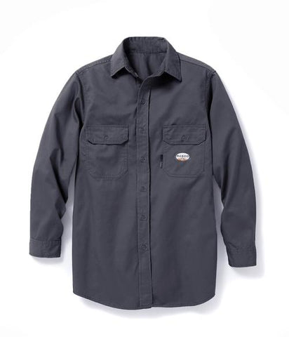 Rasco 7.5 FR Flamesheild 100% Cotton Twill Uniform Shirt - FR1303GY