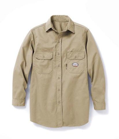 Rasco 7.5 FR Flamesheild 100% Cotton Twill Uniform Shirt - FR1303KH