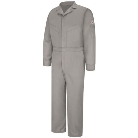BULWARK Grey DELUXE COVERALL - EXCEL FR (CLD6) - True Safety Gear