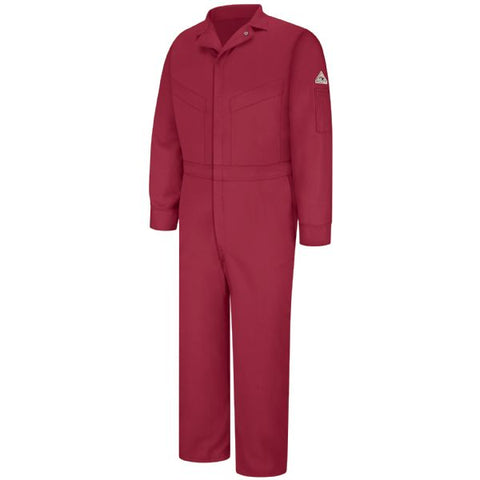 Bulwark Red DELUXE COVERALL - EXCEL FR (CLD4) - True Safety Gear
