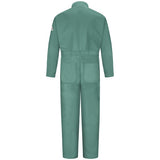 Bulwark Visual Green CLASSIC GRIPPER-FRONT COVERALL - EXCEL FR (CEW2) - True Safety Gear