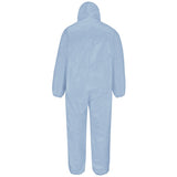 BULWARK Sky Blue  CHEMICAL SPLASH DISPOSABLE FLAME-RESISTANT COVERALL (KDE4) - True Safety Gear