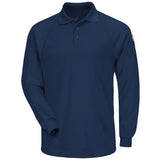 Bulwark CLASSIC LONG SLEEVE POLO - COOLTOUCH  (SMP2 ) - True Safety Gear