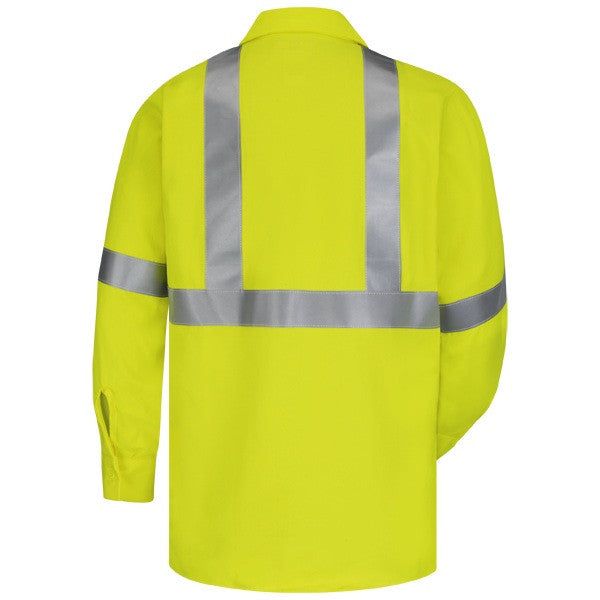 Bulwark HI-VISIBILITY WORK SHIRT - COOLTOUCH ( SMW4 ) - True Safety Gear