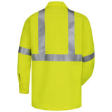 Bulwark HI-VISIBILITY WORK SHIRT - COOLTOUCH ( SMW4 ) - True Safety Gear